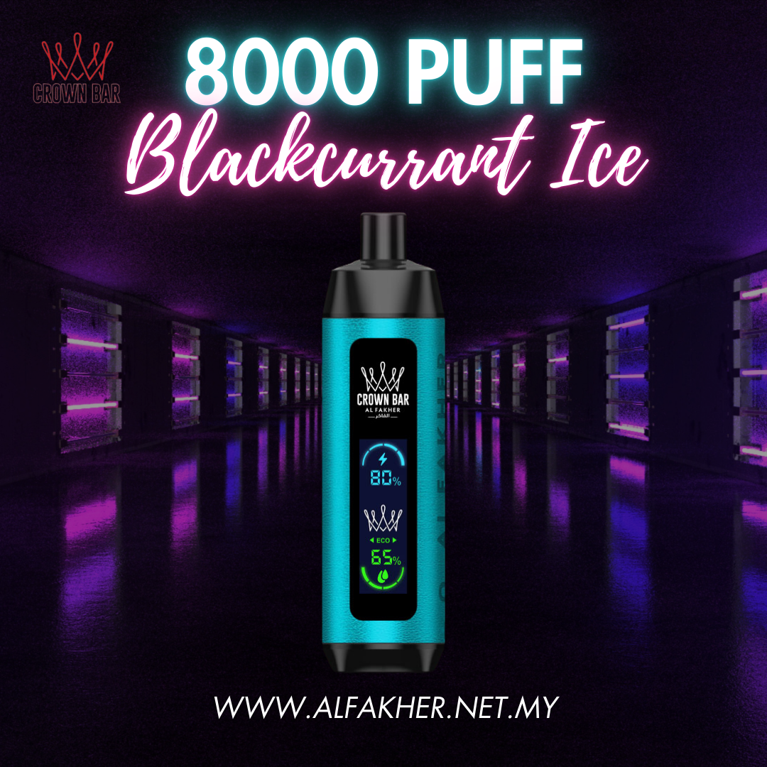 AF 8000 PRO DUAL MODE - Blackcurrant ice AL FAKHER MY AF 8000 PRO DUAL MODE - Blackcurrant ice AL FAKHER MY