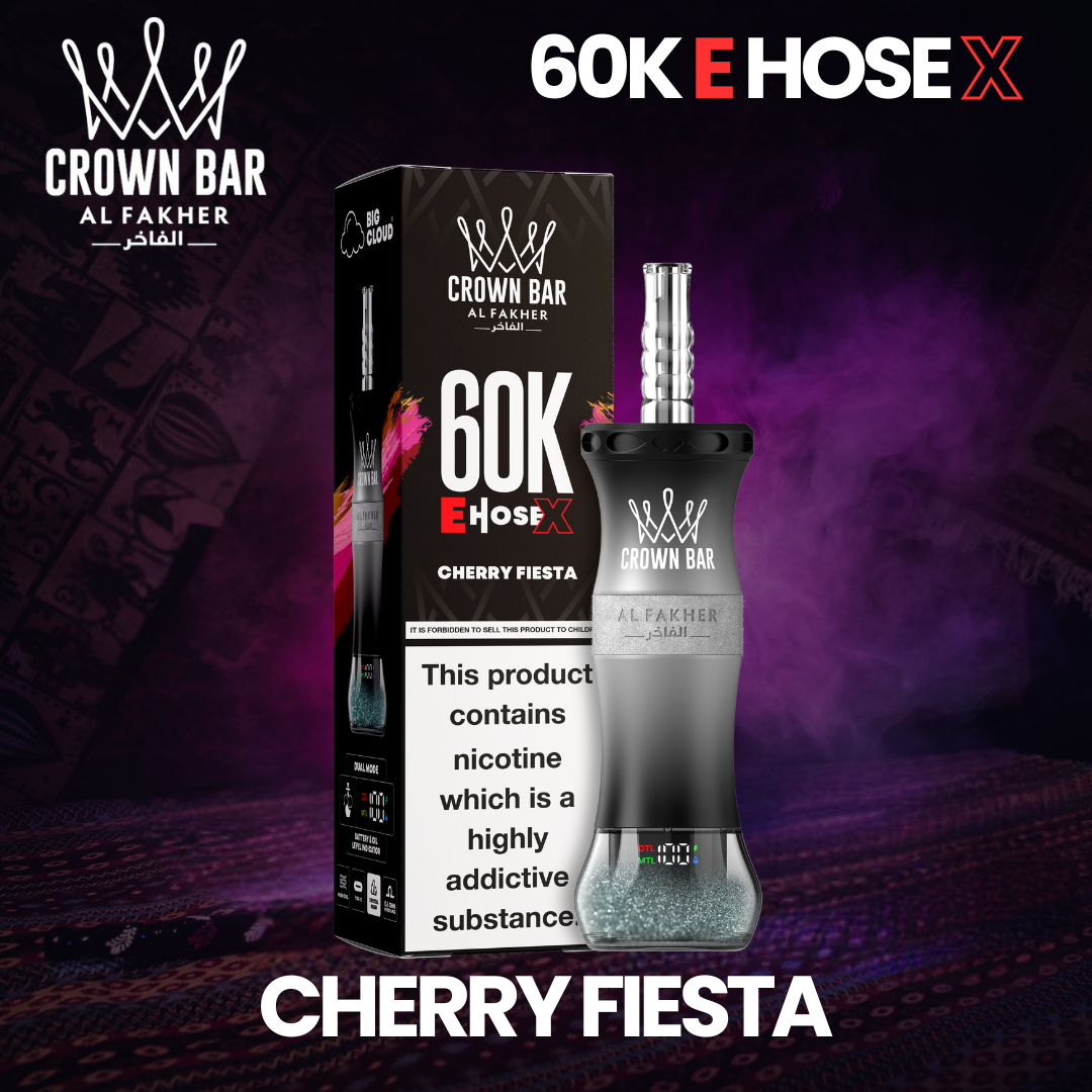 AL FAKHER 60K E HOSE X - CHERRY FIESTA