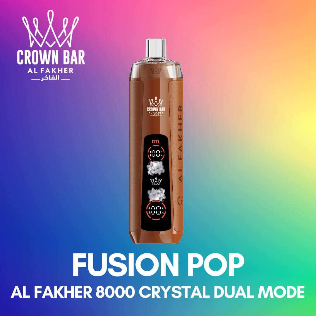 AL FAKHER 8000 CRYSTAL DUAL MODE - FUSION POP