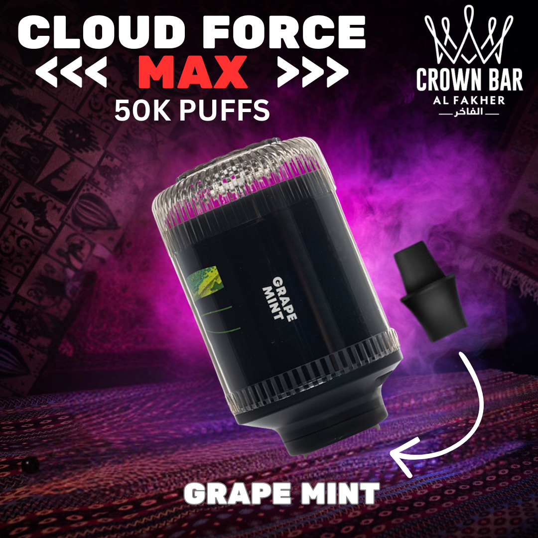 AL FAKHER 50K CLOUD FORCE MAX - GRAPE MINT
