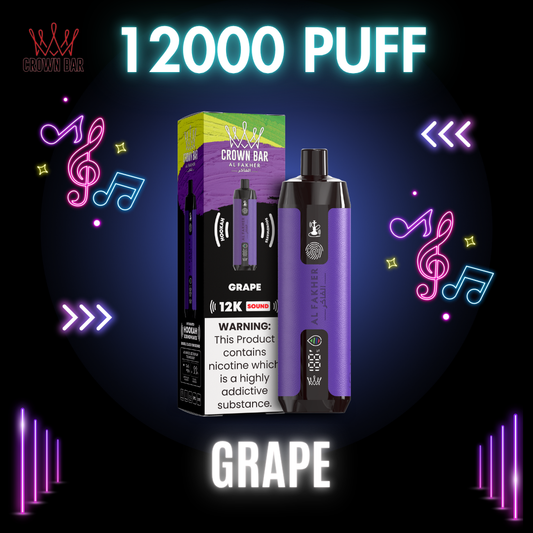 Crown Bar 12K SOUND - Grape