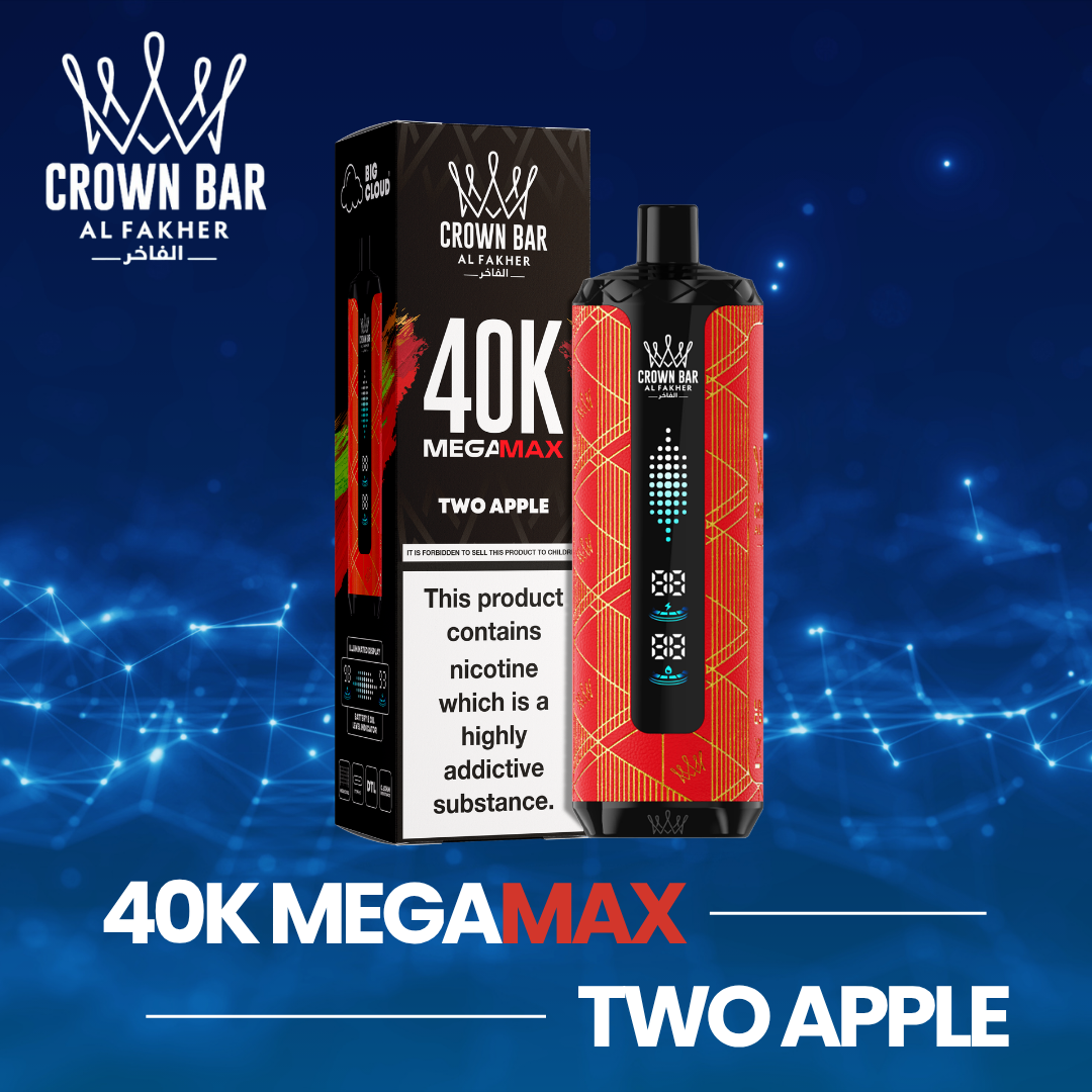 AL FAKHER 40K MEGAMAX - TWO APPLE – AL FAKHER MY