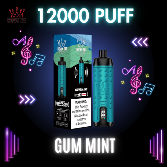 Crown Bar 12K SOUND - Gum Mint