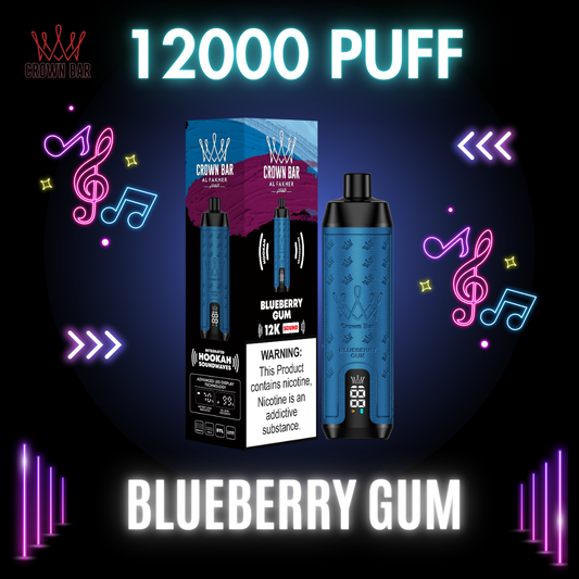 Crown Bar 12K SOUND - Blueberry Gum