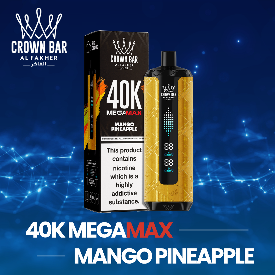 AL FAKHER 40K MEGAMAX - MANGO PINEAPPLE