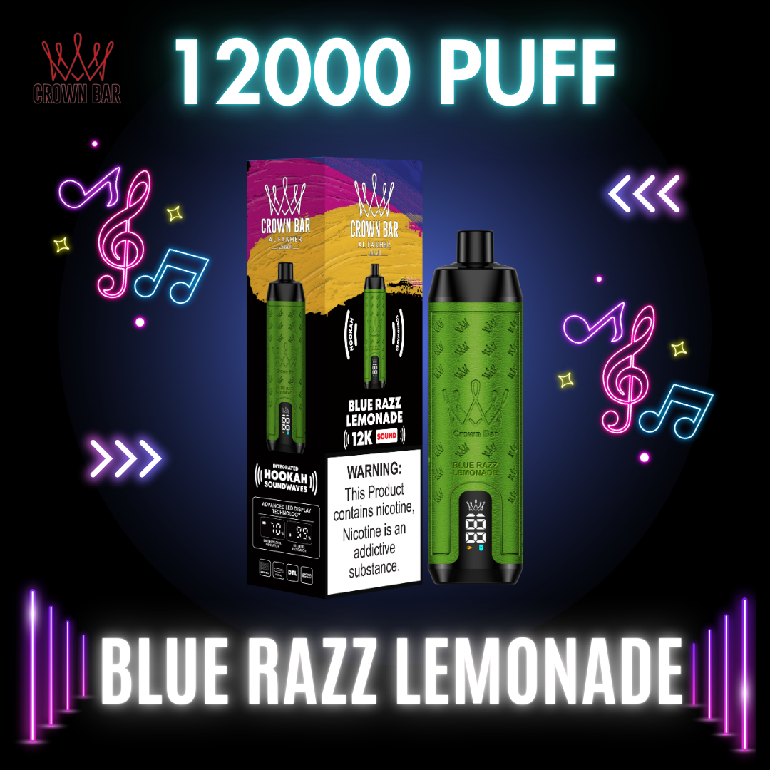 Crown Bar 12K SOUND - Bluerazz Lemonade