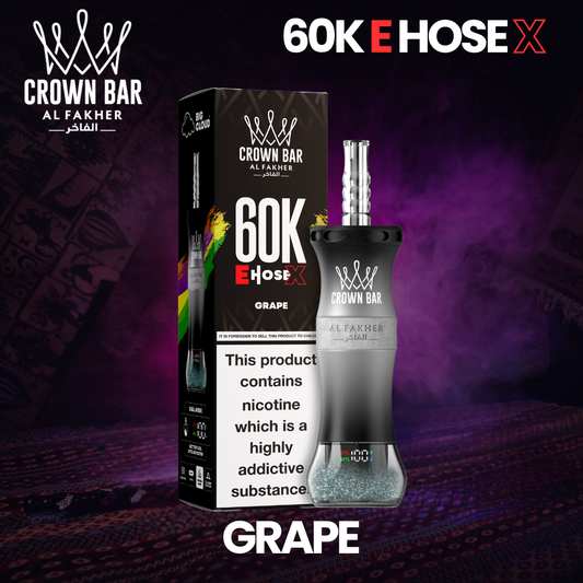 AL FAKHER 60K E HOSE X - GRAPE