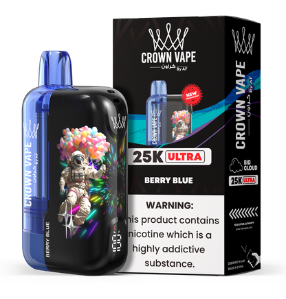 AF CROWN BAR 25K ULTRA - BERRY BLUE