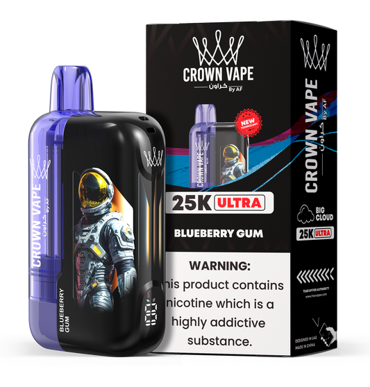 AF CROWN BAR 25K ULTRA - BLUEBERRY GUM