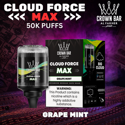 AL FAKHER 50K CLOUD FORCE MAX - GRAPE MINT