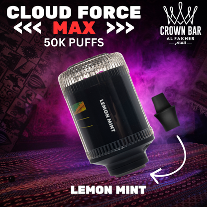 AL FAKHER 50K CLOUD FORCE MAX - LEMON MINT