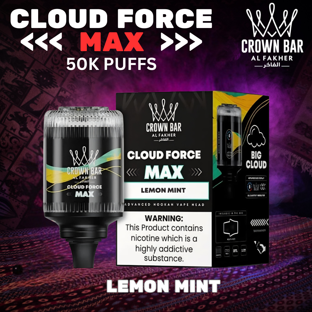 AL FAKHER 50K CLOUD FORCE MAX - LEMON MINT