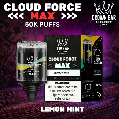AL FAKHER 50K CLOUD FORCE MAX - LEMON MINT
