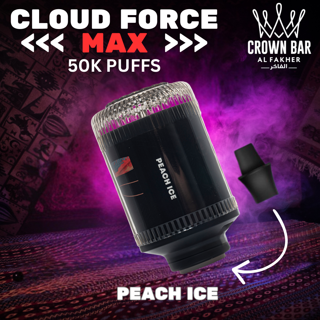 AL FAKHER 50K CLOUD FORCE MAX - PEACH ICE