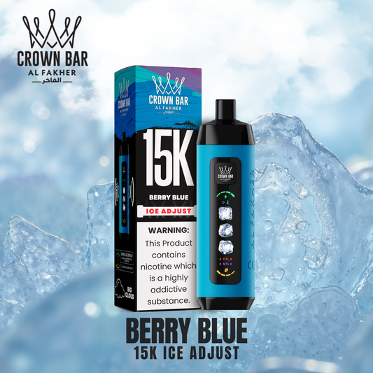AF CROWN BAR 15K ICE ADJUST - BERRY BLUE