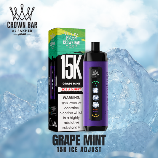 AF CROWN BAR 15K ICE ADJUST - GRAPE MINT