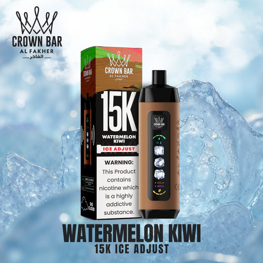 AF CROWN BAR 15K ICE ADJUST - WATERMELON KIWI